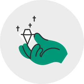 איקון לקוחות נאמנים